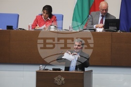 Парламент - заседание - Тошко Йорданов