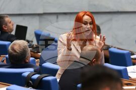Парламент - заседание - Христина Георгиева