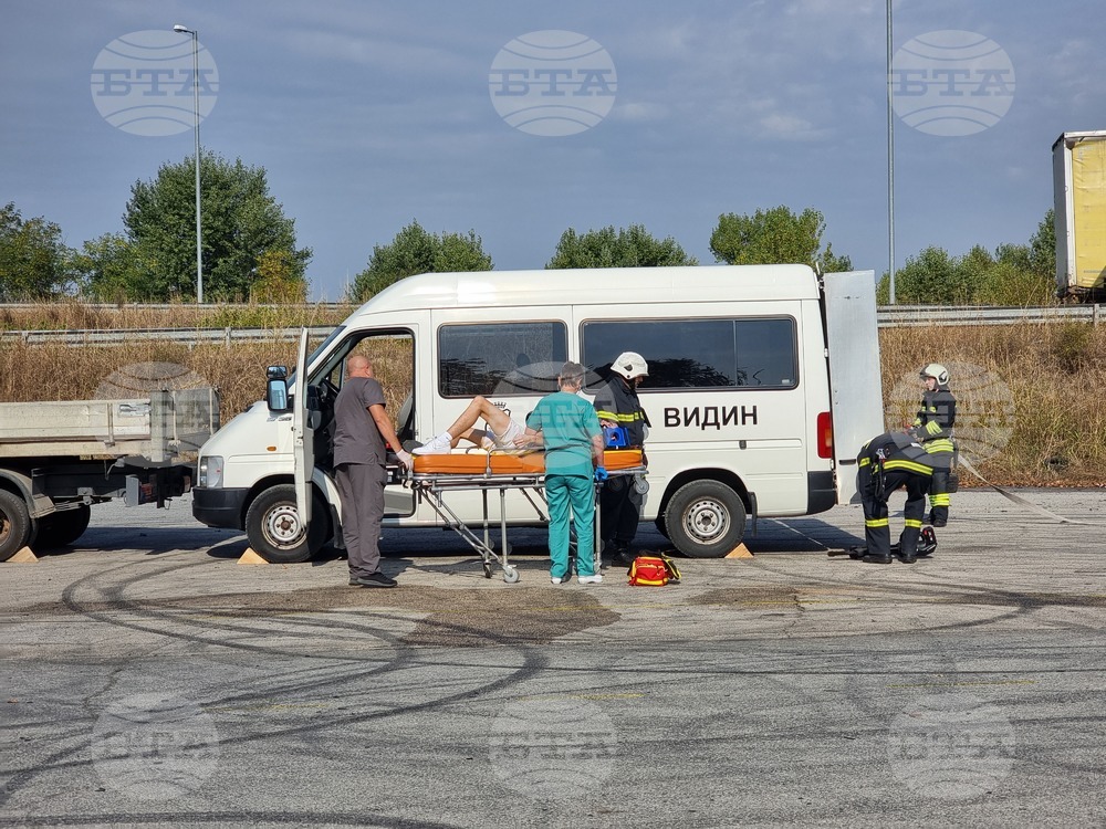 Видин - учение - катастрофа с пострадали