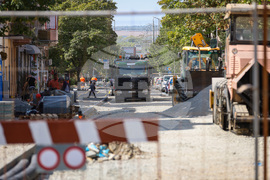 Бургас - улица "Фердинандова" - ремонт