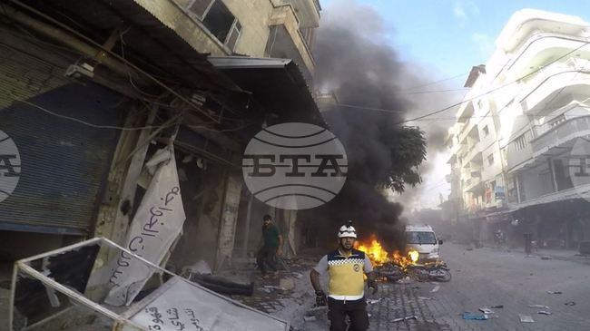 Британски и френски военни самолети нанесоха въздушни удари по предполагаем подземен обект на групировката "Ислямска държава" в Сирия