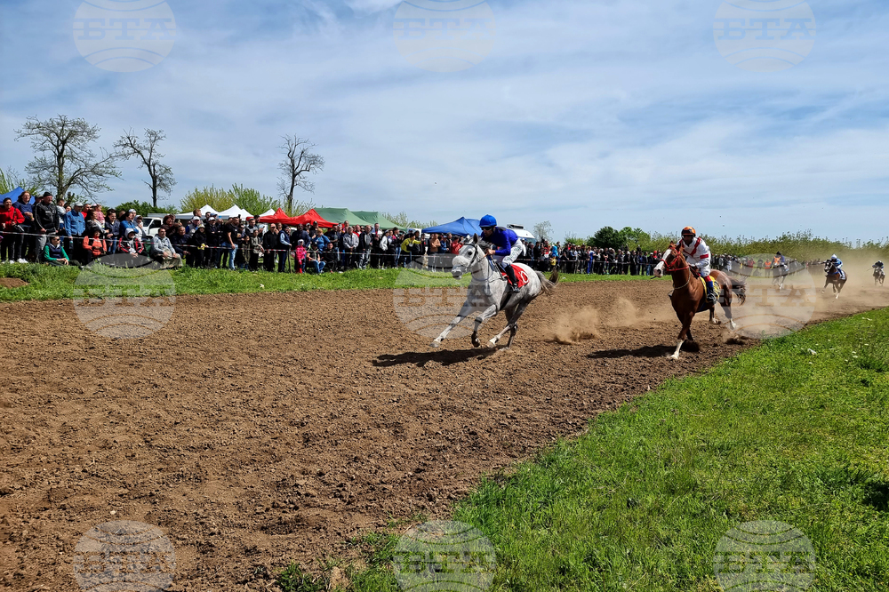 Село Севар - коне - състезание