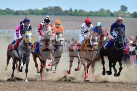 Село Севар - коне - състезание