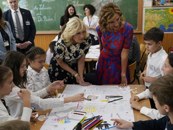 Russia Ukraine War Jill Biden