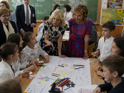 Russia Ukraine War Jill Biden