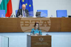 Парламент - заседание - Десислава Атанасова