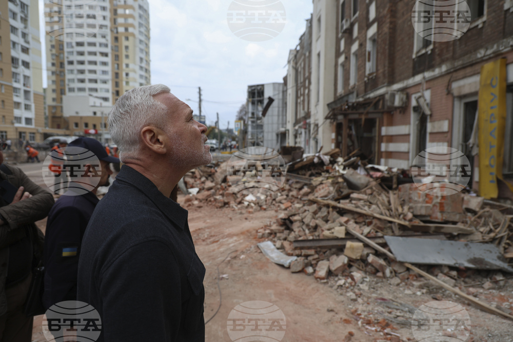 Русия е унищожила "голям обект" от критичната енергийна инфраструктура в Харков, заяви кметът на украинския град