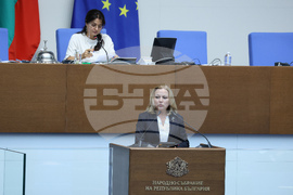 Парламент - заседание - Надежда  Йорданова