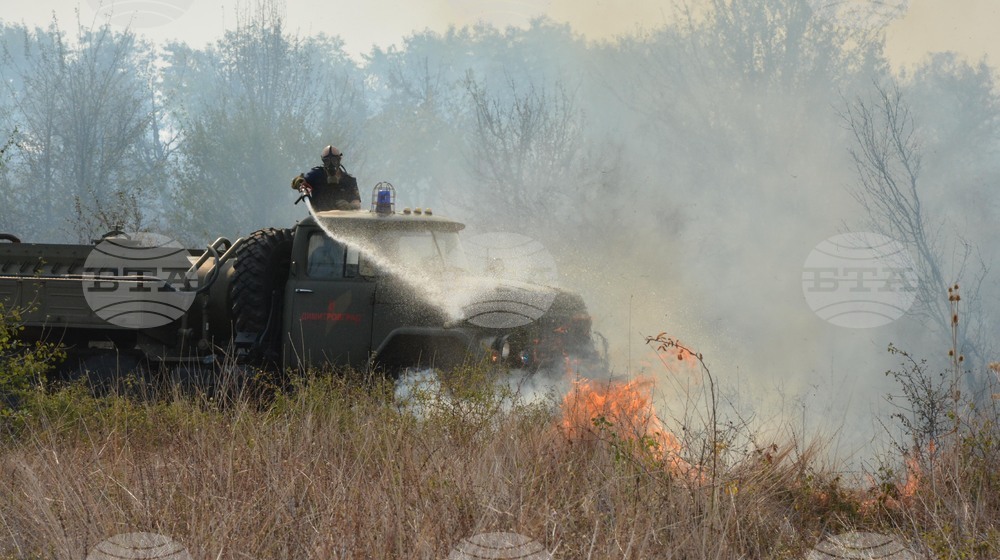 Хасково - пожар