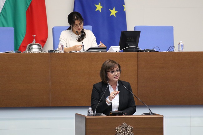 Нинова към управляващите: Промените в Конституцията са юридическа неграмотност, политическа нищета, те разграждат държавността