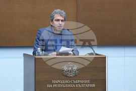Парламент - заседание - Тошко Йорданов