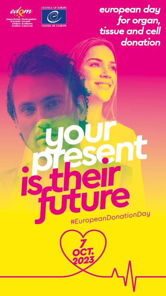 На 7 октомври отбелязваме Европейския ден на донорството и трансплантацията
