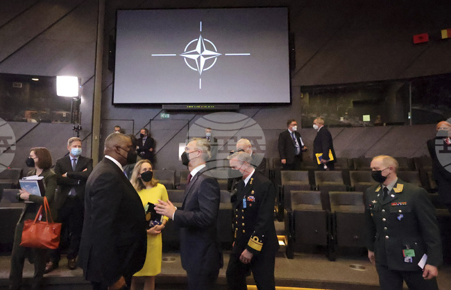 Bulgarian Defence Minister Yanev Takes Part in Meeting of NATO Defence Ministers in Brussels