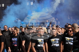 ПФК "Левски" - привърженици - шествие