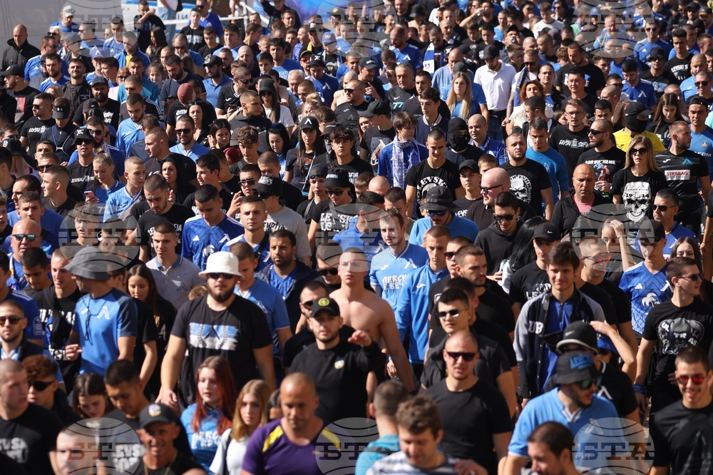 ПФК "Левски" - привърженици - шествие