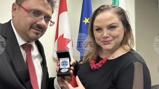 Velislava Panova Appointed Consul General in Toronto