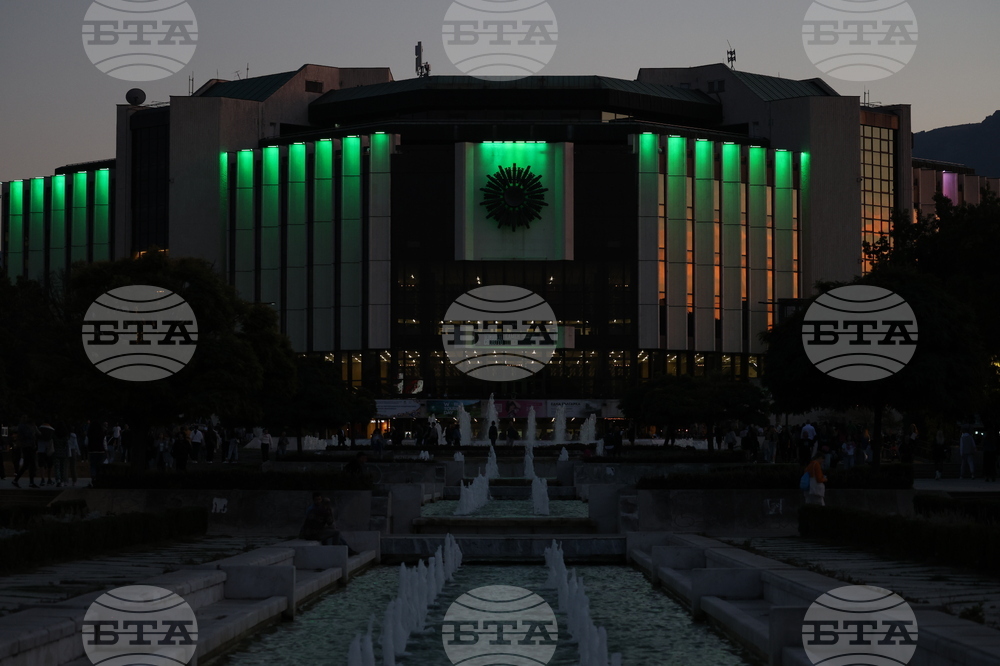 Европейски ден на донорството и трансплантацията - НДК - зелено осветление