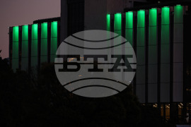 Европейски ден на донорството и трансплантацията - НДК - зелено осветление