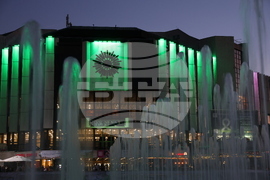 Европейски ден на донорството и трансплантацията - НДК - зелено осветление