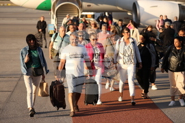 Летище “София” - Израел - евакуирани българи - посрещане