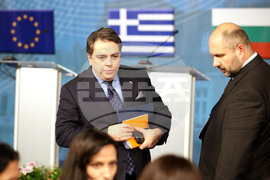 Варна - България, Румъния и Гърция - тристранна среща - пресконференция