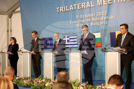 Варна - България, Румъния и Гърция - тристранна среща - пресконференция