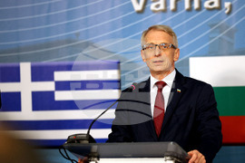 Варна - България, Румъния и Гърция - тристранна среща - пресконференция