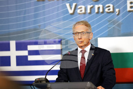 Варна - България, Румъния и Гърция - тристранна среща - пресконференция