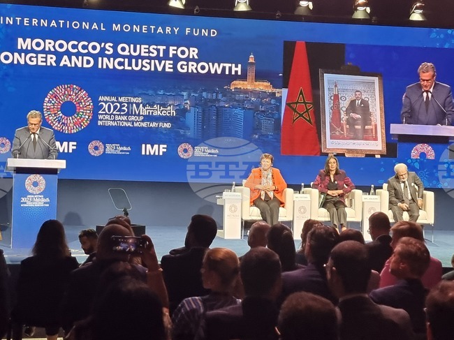 Мароко - Годишна среща на Световната банка и Международния валутен фонд - Кристалина Георгиева 