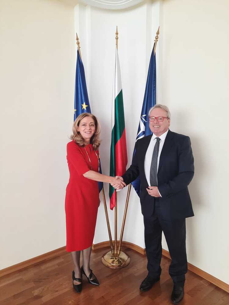 Заместник-министър Елена Шекерлетова прие посланика на Франция