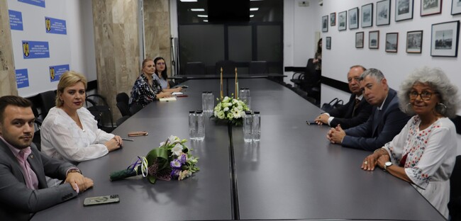 Областният управител Данаил Ковачев обсъди с префекта на Гюргево работата на граничните пунктове 