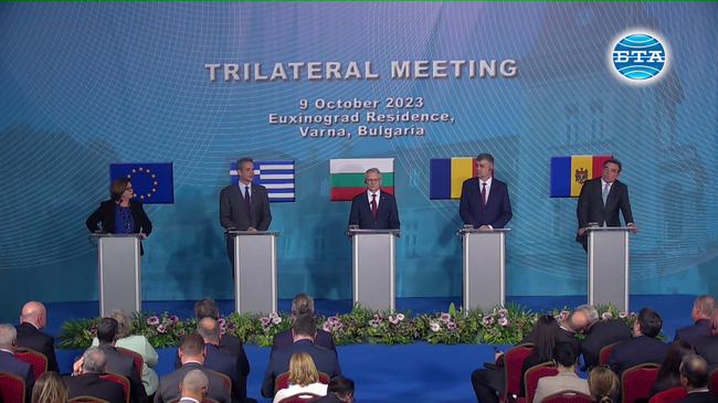 Премиерите на България, Гърция и Румъния поеха ангажимент да работят за засилване на регионалната свързаност