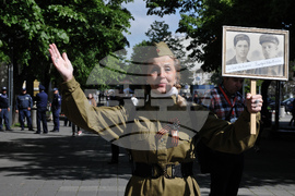 Бургас - 9 май - Безсмъртният полк - шествие