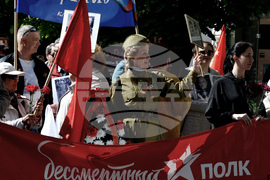 Бургас - 9 май - Безсмъртният полк - шествие