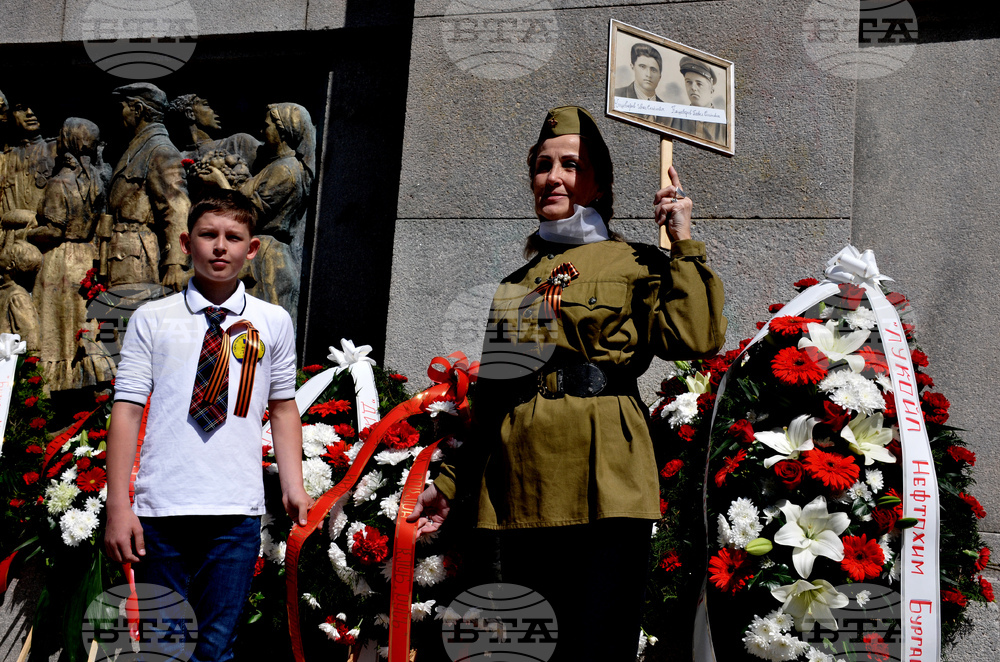 Бургас - 9 май - Безсмъртният полк - шествие