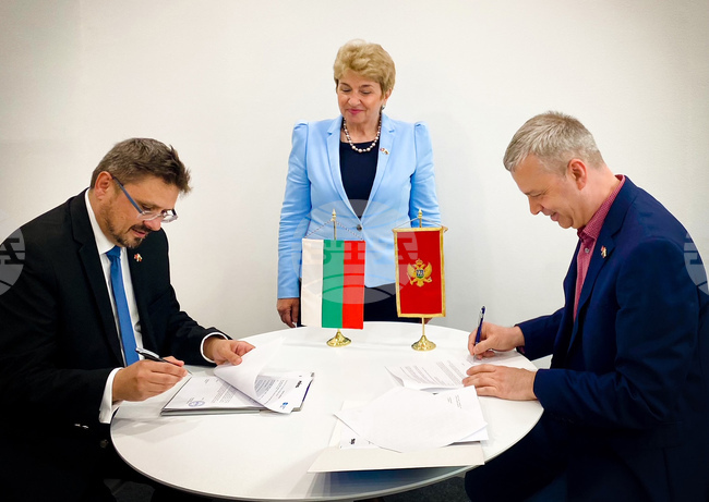 Черна гора - БТА - МИНА - договор