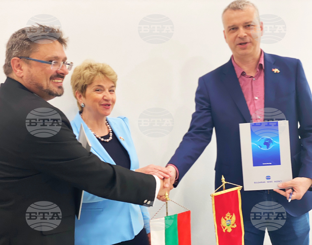 Черногорската агенция МИНА съобщи за договора си с БТА