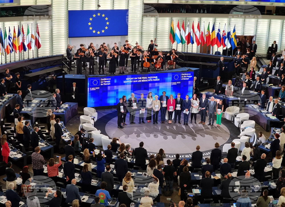 Франция - Страсбург - ЕС - Ден на Европа - Бъдещето на Европа - конференция