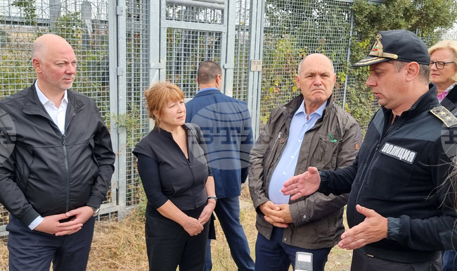 ГКПП "Капитан Андреево" - Росен Желязков - Волфганг Соботка - посещение