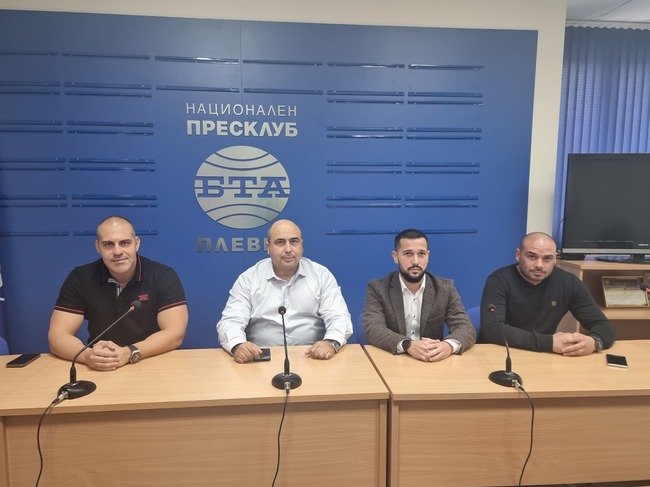 Пресконференция на КП "Заедно за силна община" в Плевен