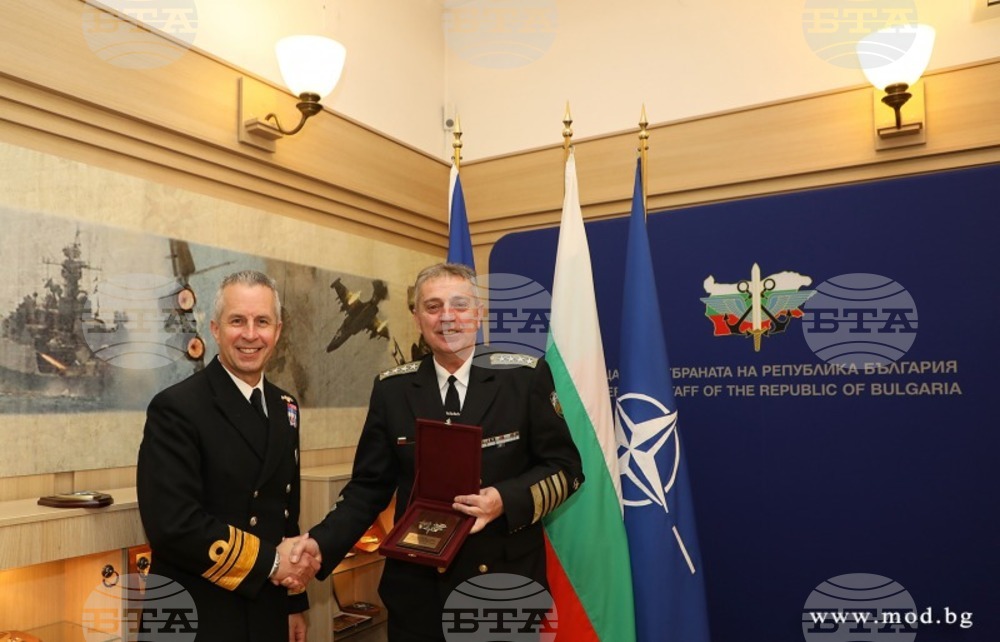 Defence Ministry Leadership Meets Commander of NATO Allied Maritime Command