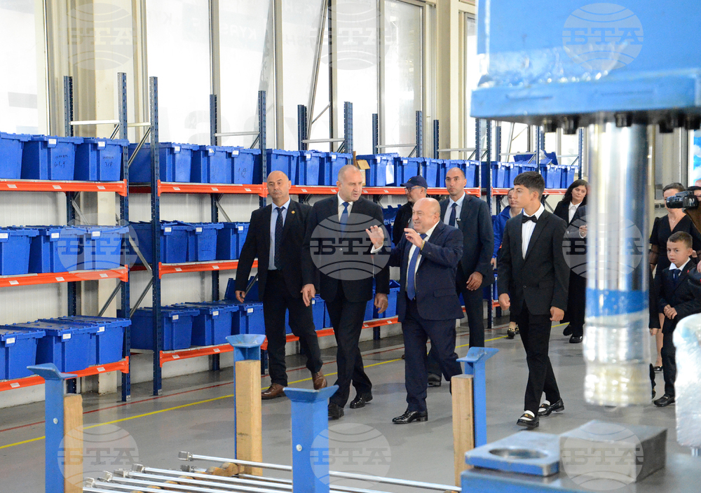 Джебел - Румен Радев - завод - откриване