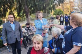 Разград - коалиция „БСП за България, ВМРО - БНД" - предизборна кампания - откриване 