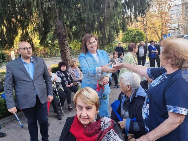 Разград - коалиция „БСП за България, ВМРО - БНД" - предизборна кампания - откриване 