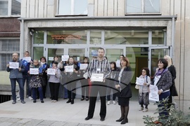 Русе - Национален статистически институт - протест