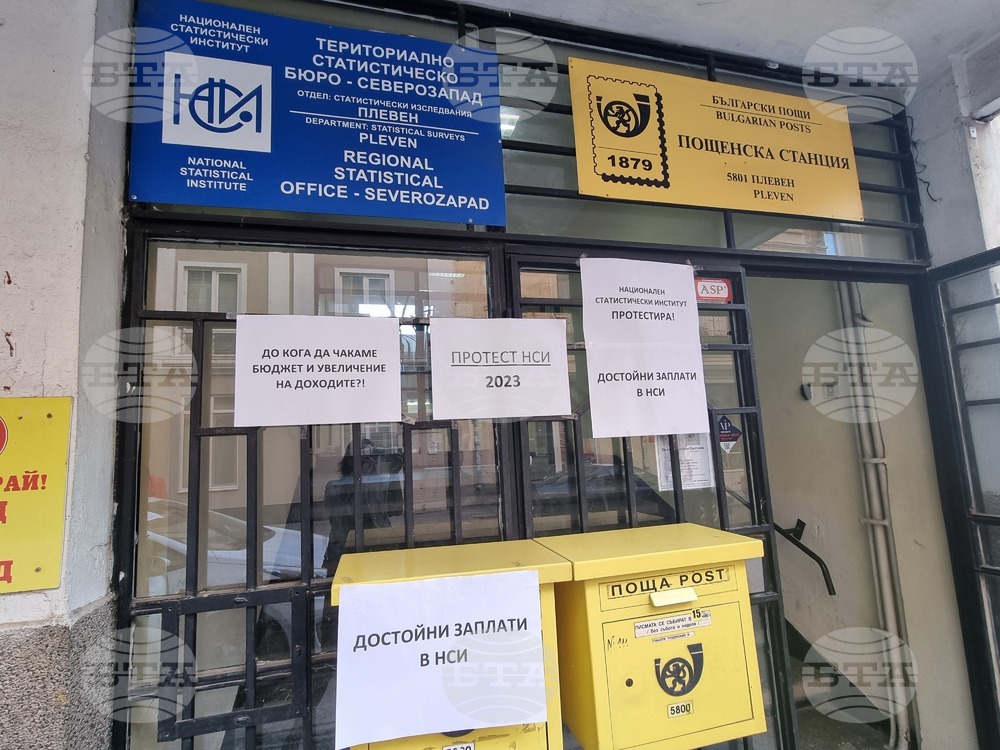 Плевен - Национален статистически институт - протест