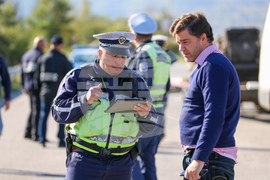Пътна полиция - специализирана полицейска операция - пътен контрол