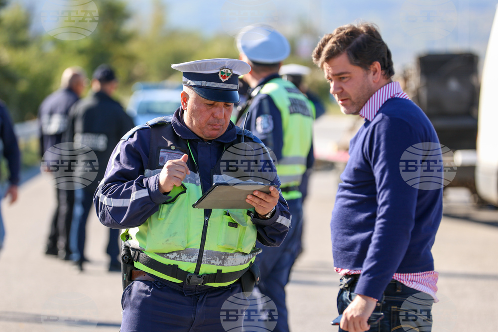 Пътна полиция - специализирана полицейска операция - пътен контрол