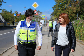 130 СУ „Стефан Караджа" - пътна маркировка