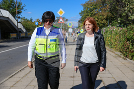 130 СУ „Стефан Караджа" - пътна маркировка